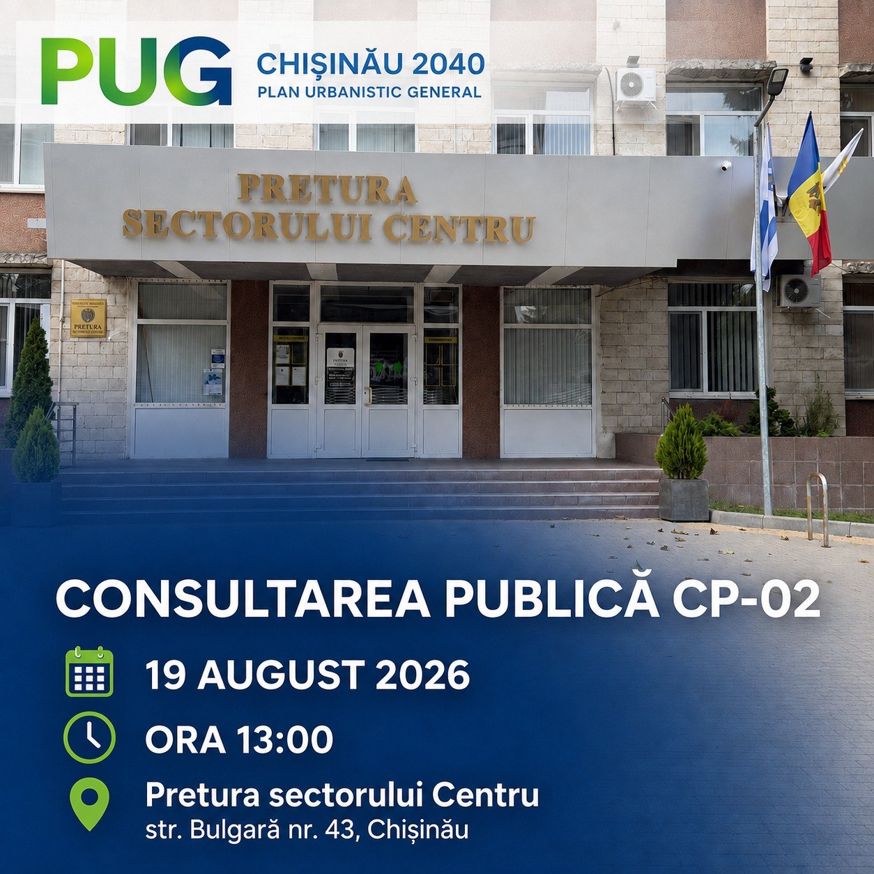 Planning Chișinău’s Future Together: Public Consultation CP-02 Takes Place Tomorrow