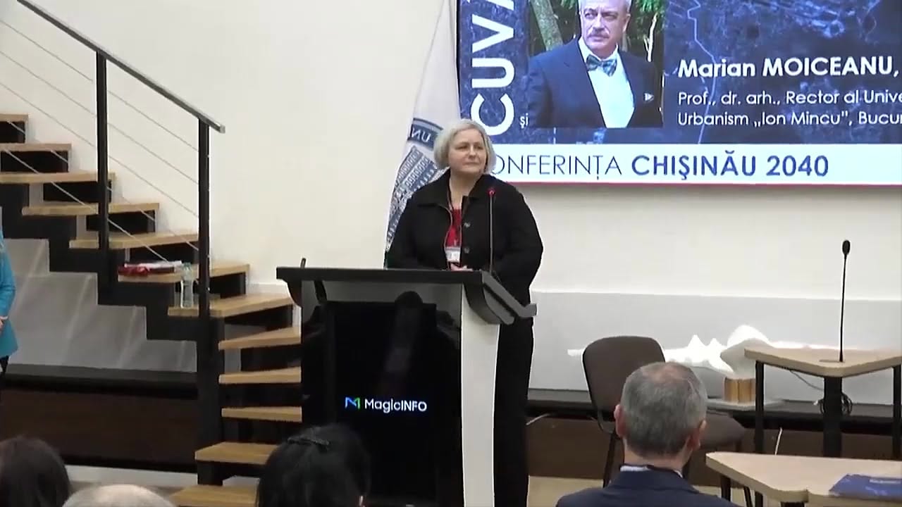 Intervenția Arhitectei șefe, Svetlana Dogotaru la conferința Chișinău 2040 – PUG